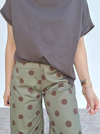 Tee-shirt col bateau en coton – Différents coloris