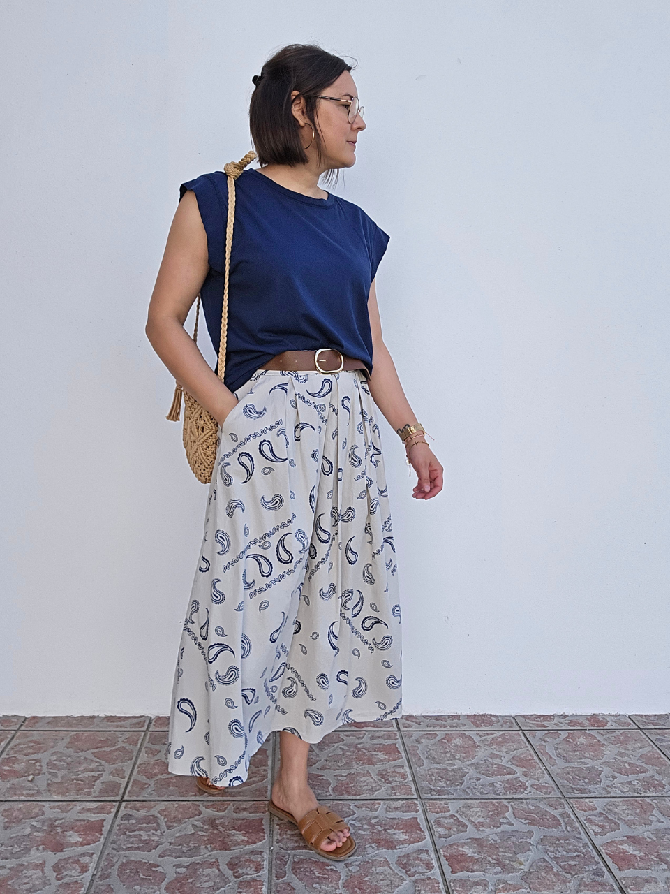 T-shirt coton manches fluides – Différent coloris