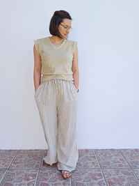 Tee-shirt éponge beige – Love By MD