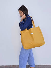 Tote bag femme toile résistante – Love by MD